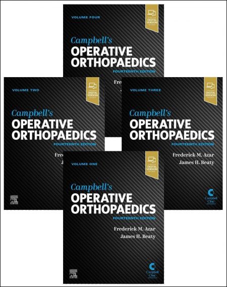 Campbell's Operative Orthopaedics, 4-Volume Set  14th Edition