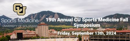 University of Colorado Department of Orthopaedics 19th Annual CU Sports Medicine Fall Symposium 2024  40 videos + 1 pdf