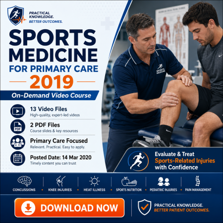 Sports Medicine for Primary Care 2019