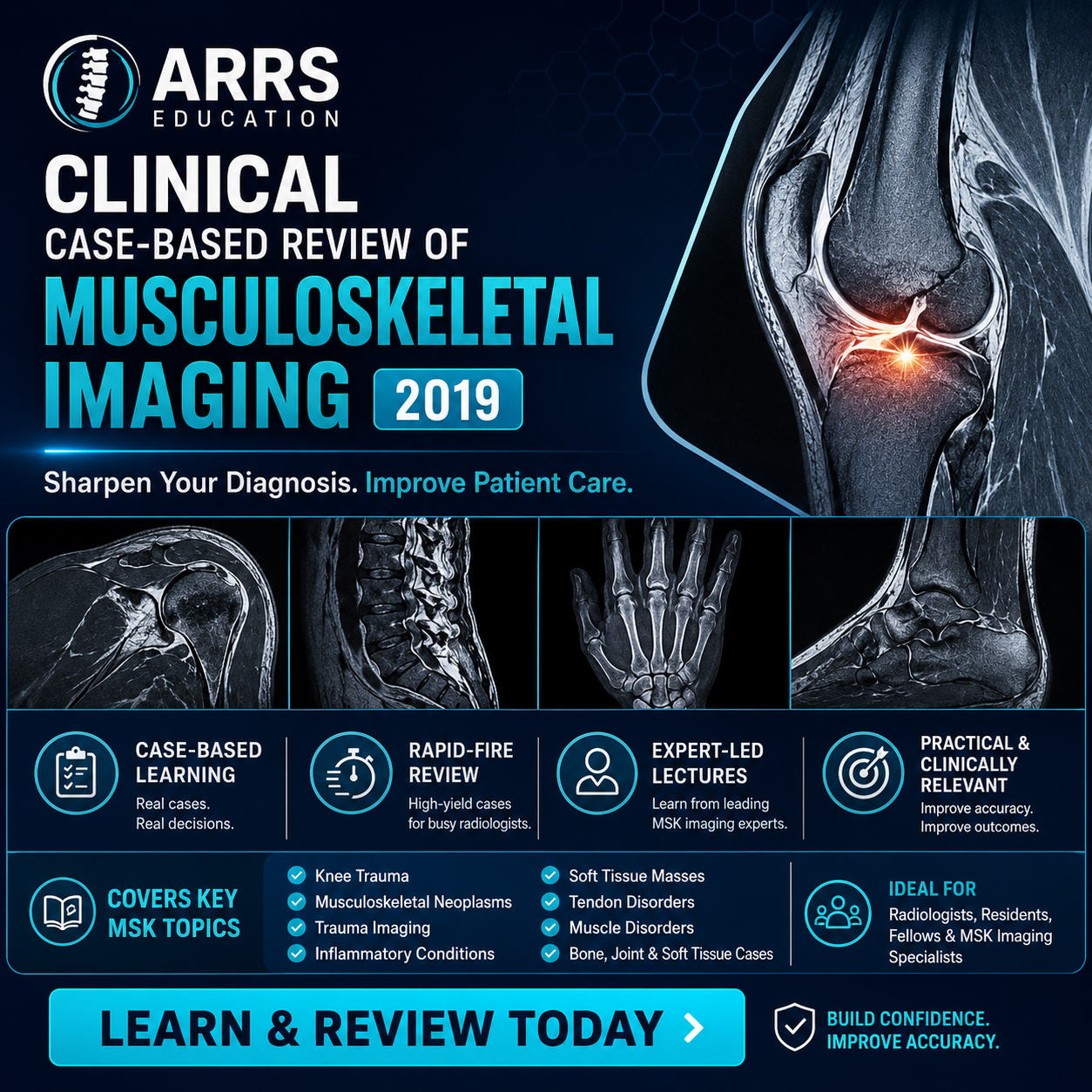 ARRS Clinical Case-Based Review of Musculoskeletal Imaging 2019