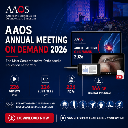 American Academy of Orthopaedic Surgeons Annual Meeting On Demand 2026